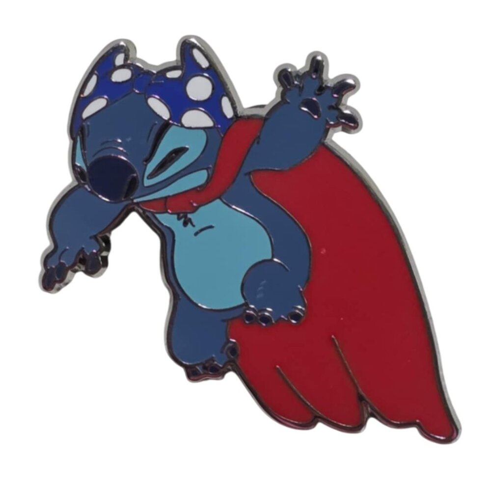 EUC Disney Stitch Superhero Trading Pin